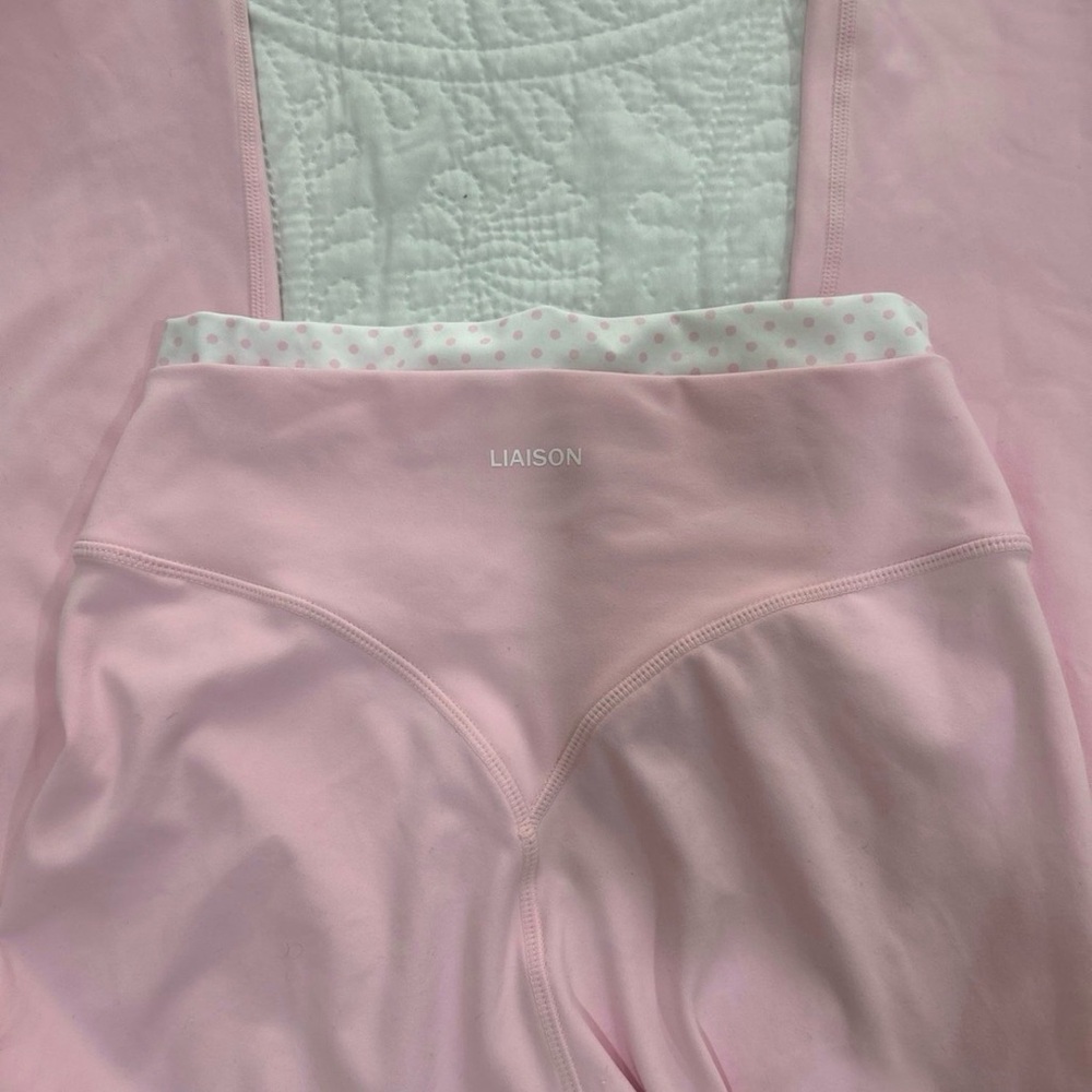 Liaison Women's Pink Seamless High-Waist Panty